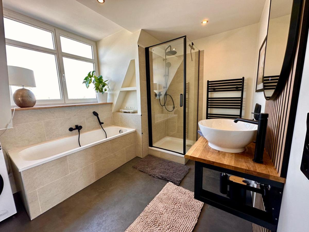 Geschmackvolle Ferienwohnung In 马克莱贝格 外观 照片
